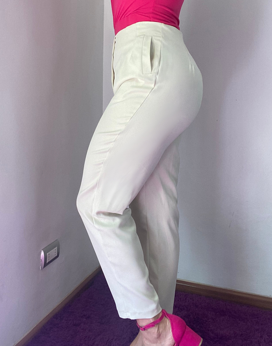 Pantal贸n de vestir con pinzas Daphne