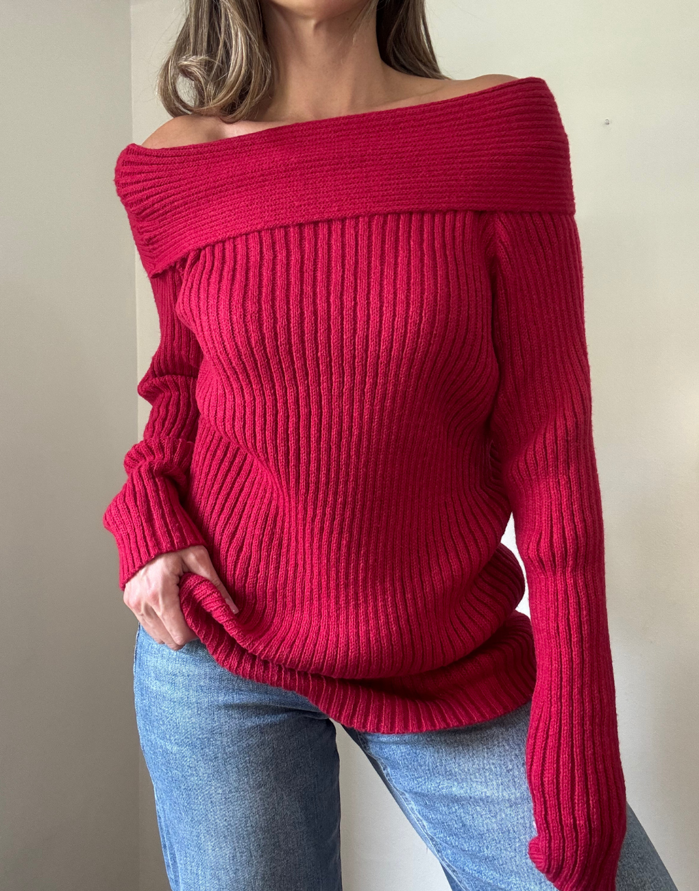 Suéter Off Shoulder Camila