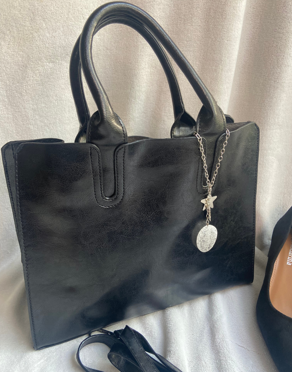 Cartera Vania color negro