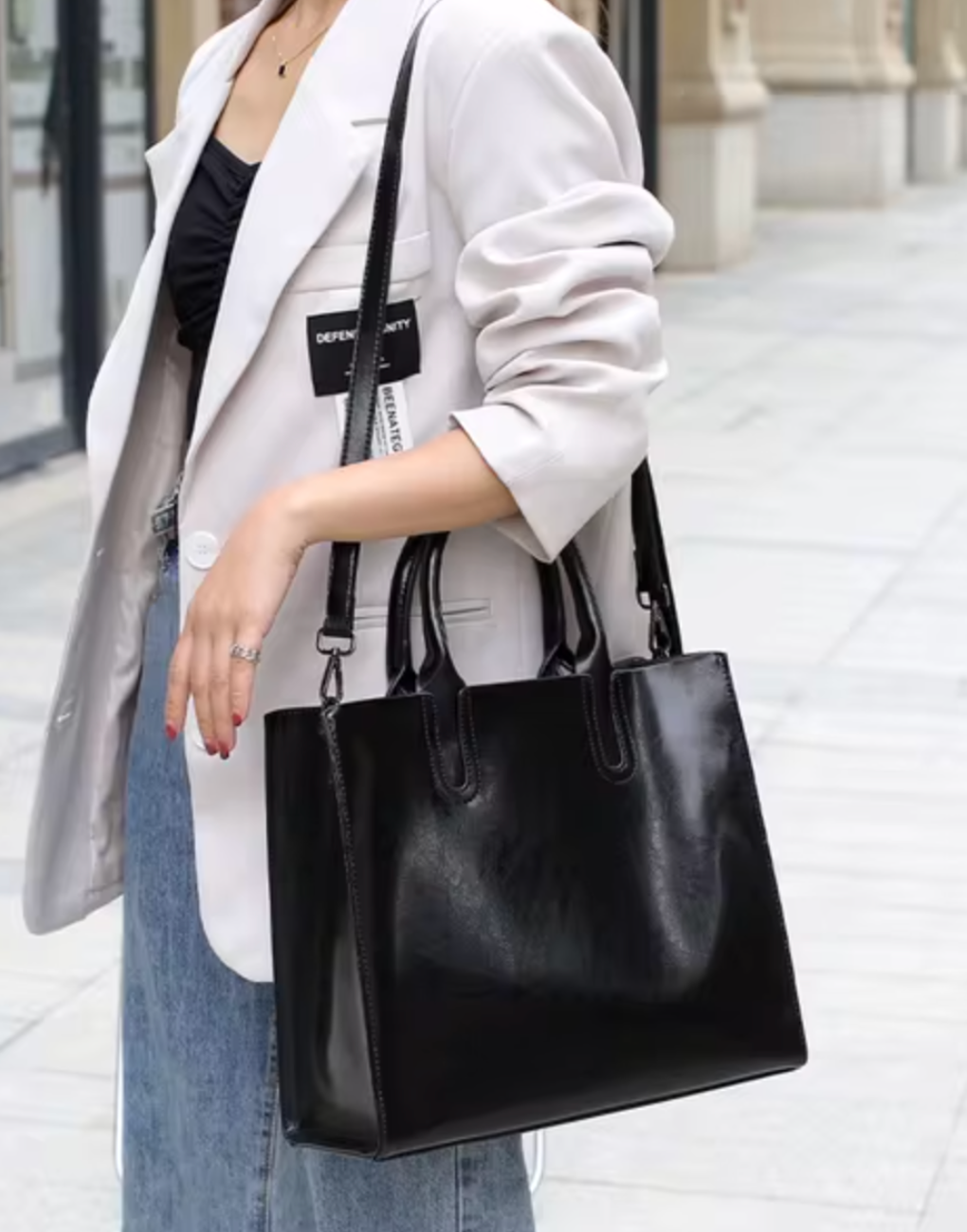 Cartera Vania color negro