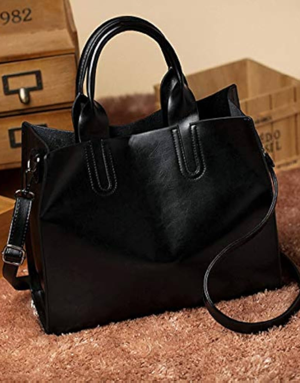Cartera Vania color negro