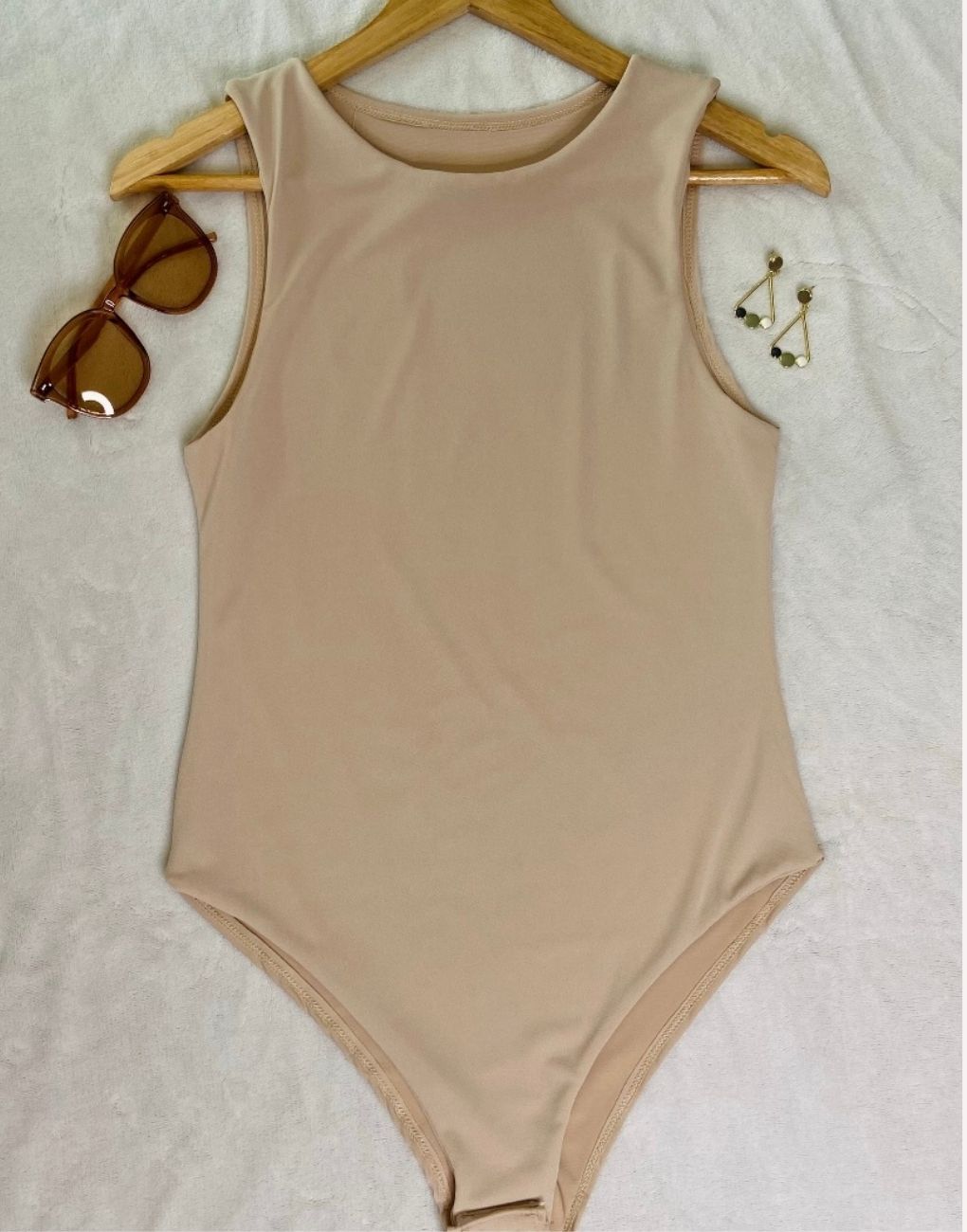 Body halter Zarah sin mangas