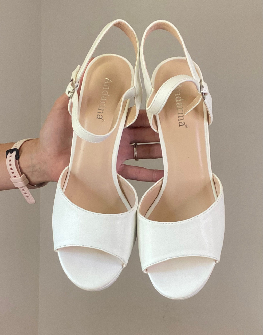 Sandalias Dayana color blanco