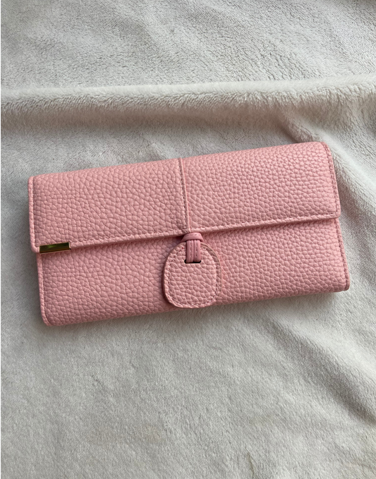 Billetera de mujer rosa
