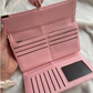 Billetera de mujer rosa