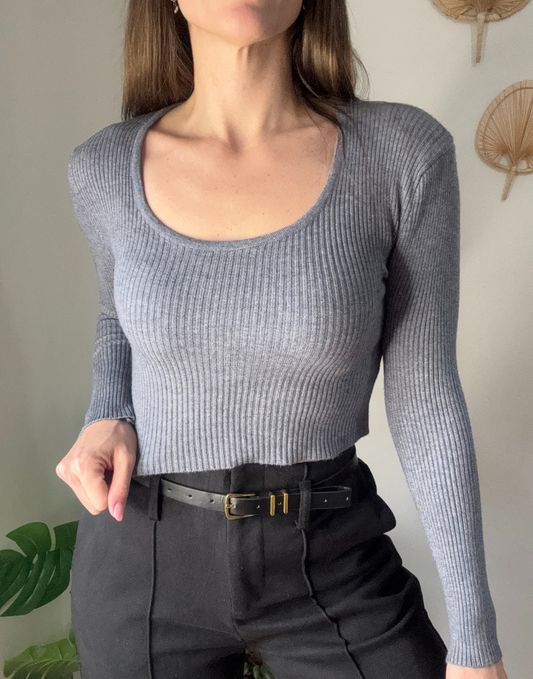 Suéter cuello redondo Lara