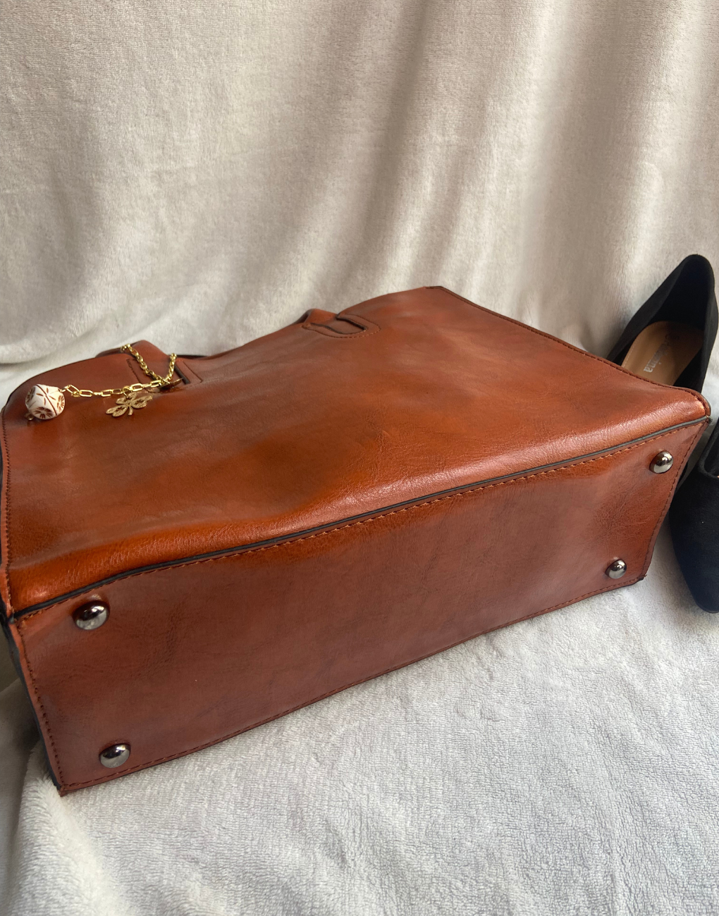 Cartera Vania color camel