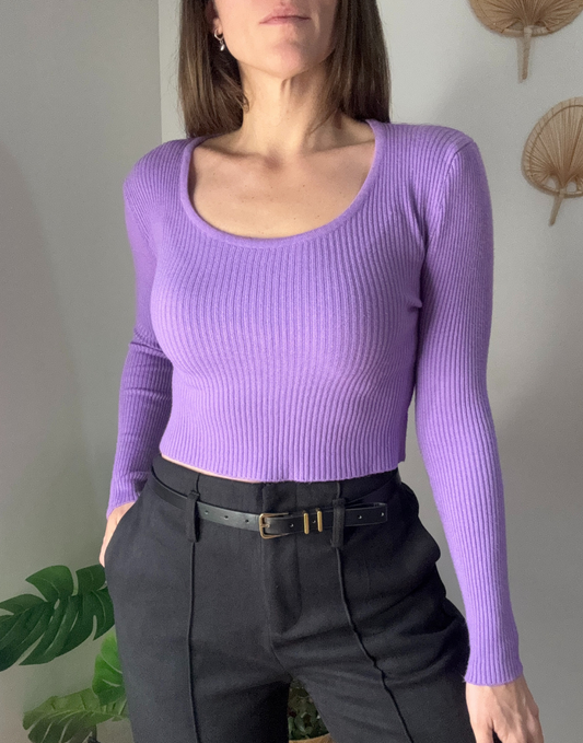 Suéter cuello redondo Lara