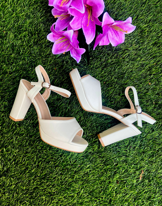 Sandalias Dayana color blanco