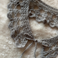 Cuello decorativo tejido a mano crochet