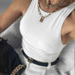 Body halter Zarah sin mangas